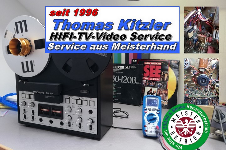 Vinatge HIFI Geräte Service und Reparatur