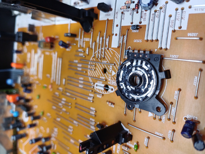 Modeschalter gereinigt und neu versiegelt Modeschalter gereinigt und neu versiegelt