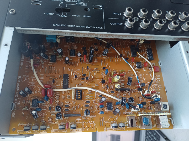 Eine der 8 Audioplatinen