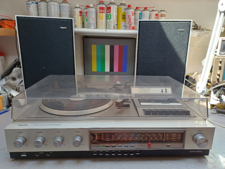Plexiglasabdeckung nach über 40 Jahren auch noch immer fast ohne Kratzer.